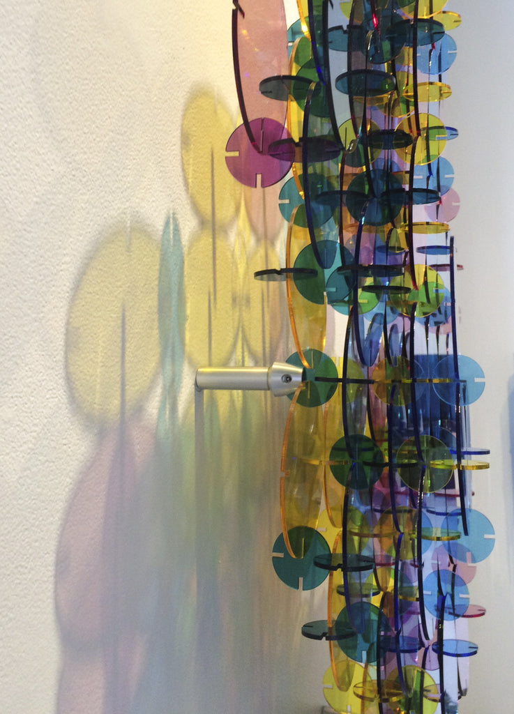 Everything Is Connected I Acrylic Wall Sculpture Melissa Borrell Design