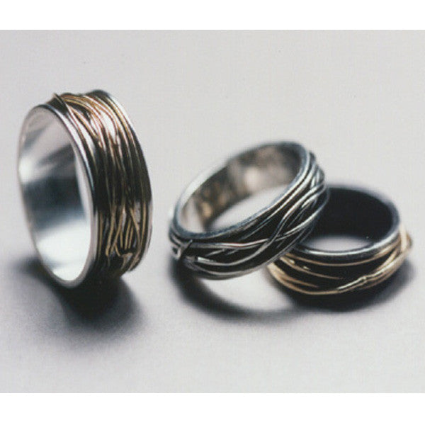 Narrow Wrapped Ring - Melissa Borrell Design