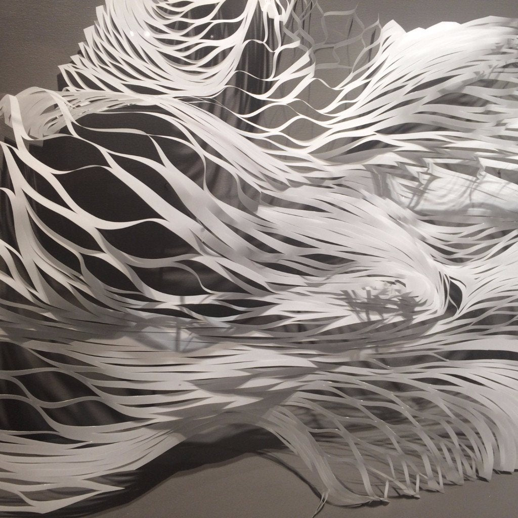 Expanding Landscape Installation Office Art Melissa Borrell