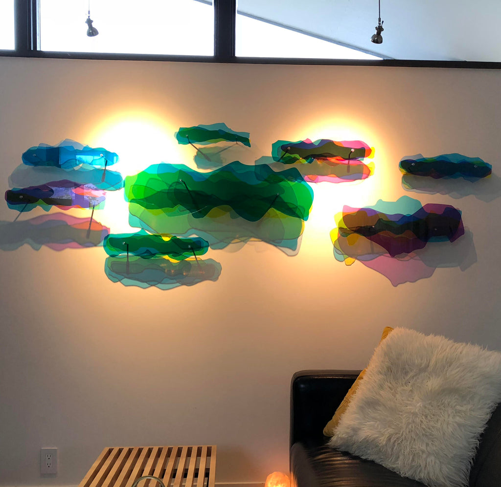 Heading West Home Art Acrylic Sculpture Melissa Borrell Design