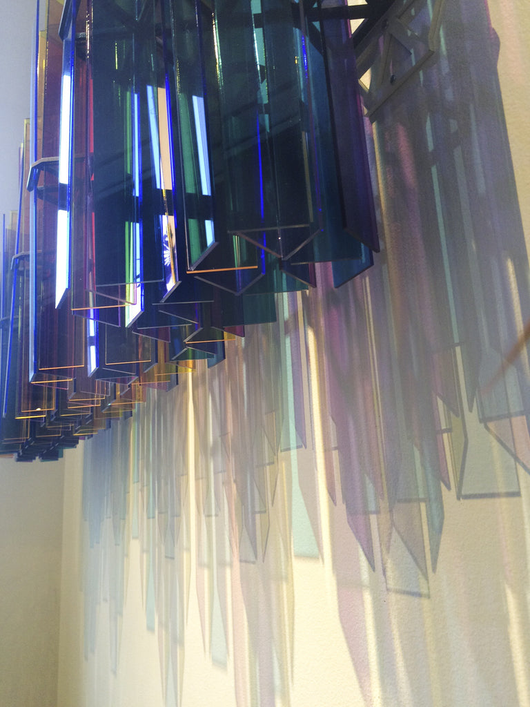 Prismatic Wall Sculpture Denver Melissa Borrell