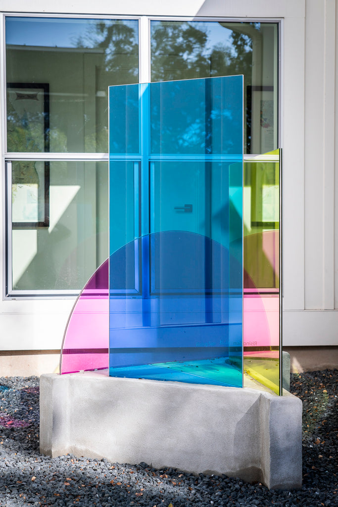 Rising Sun Acrylic Home Art Sculpture Melissa Borrell 