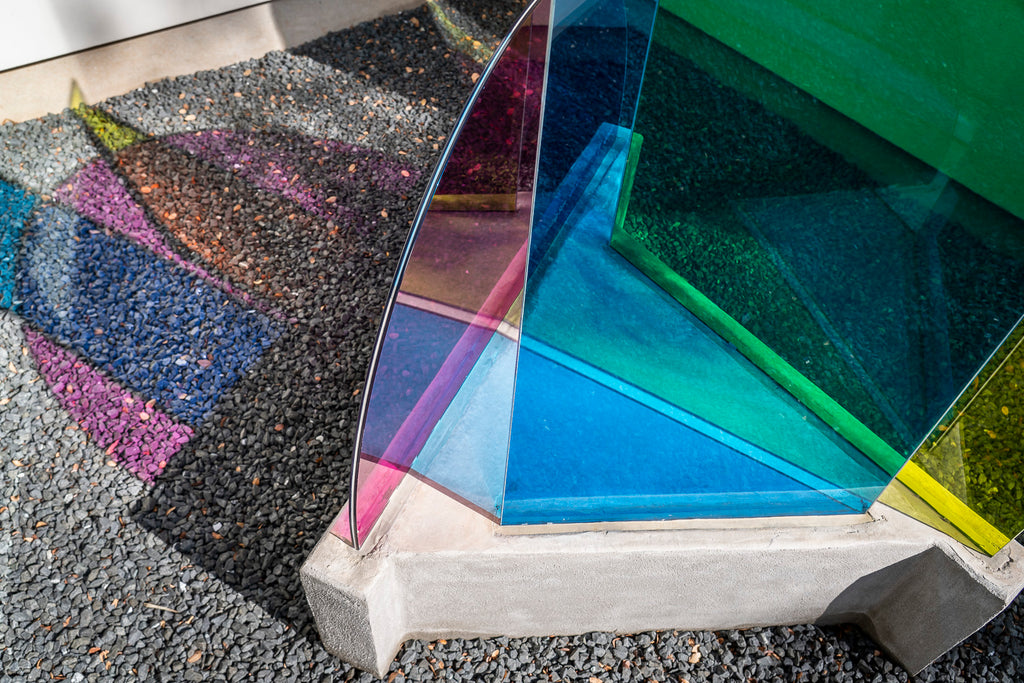 Rising Sun Acrylic Home Art Sculpture Melissa Borrell 
