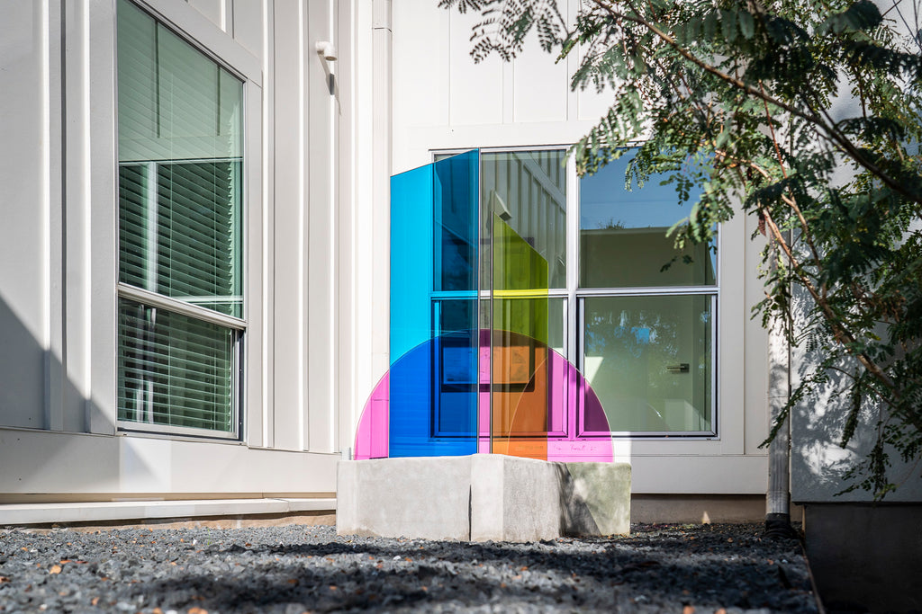 Rising Sun Acrylic Home Art Sculpture Melissa Borrell 