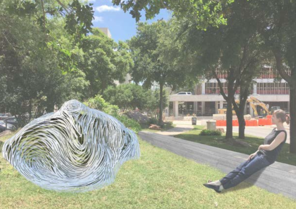Expanding Landscape Proposal Austin Airport Art Public Art Melissa Borrell Steel Sculpture
