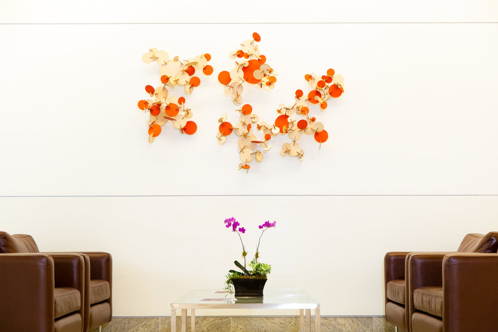 Photo Credit: Lawrence Elizabeth Photography Fractal Nature Wall Art Sculpture Melissa Borrell