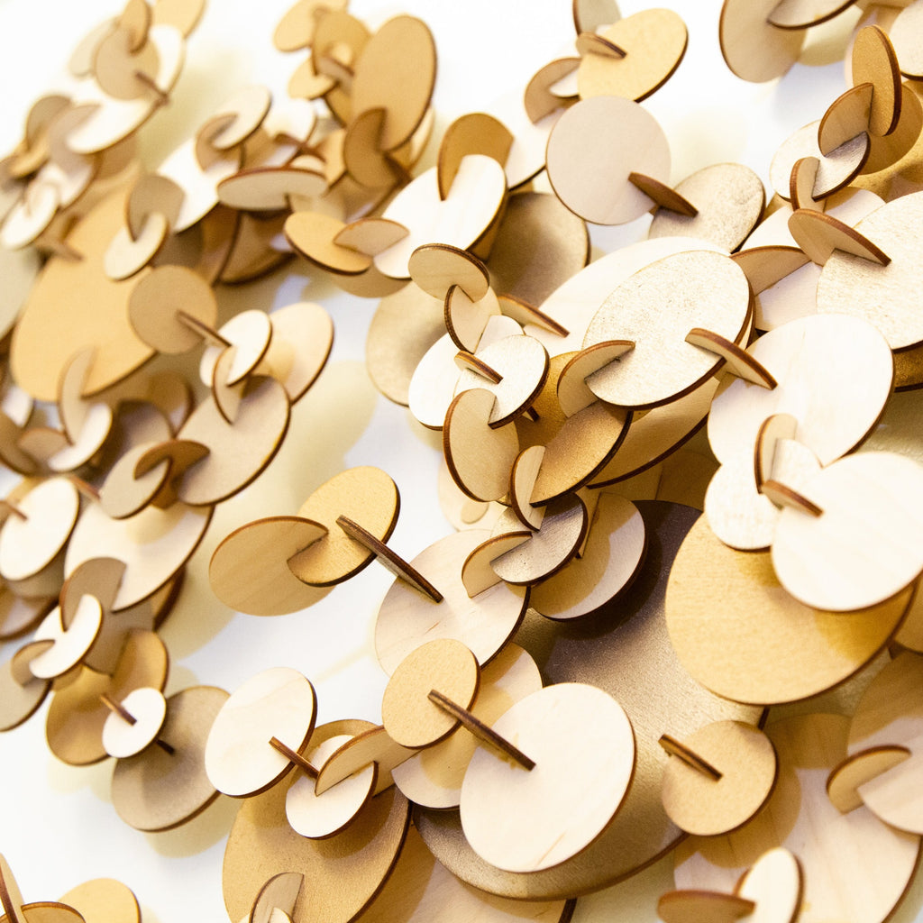 Photo Credit: Lawrence Elizabeth Photography Fractal Nature Wall Art Sculpture Melissa Borrell