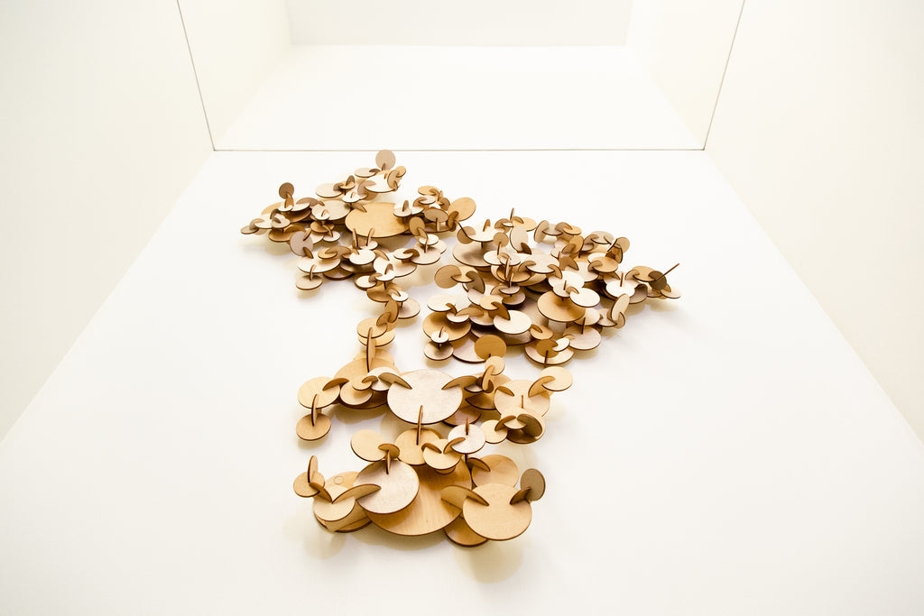 Photo Credit: Lawrence Elizabeth Photography Fractal Nature Wall Art Sculpture Melissa Borrell