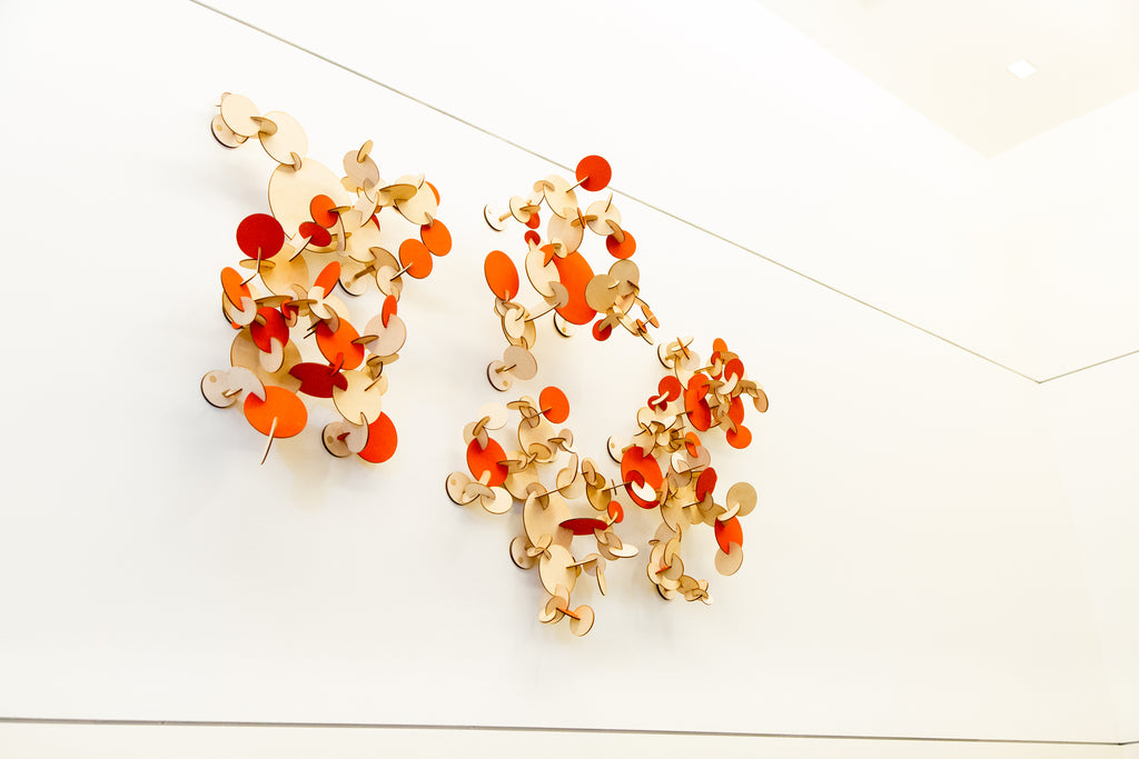 Photo Credit: Lawrence Elizabeth Photography Fractal Nature Wall Art Sculpture Melissa Borrell