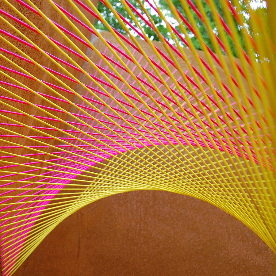 HyParabolic Outdoor Art Sculpture String Melissa Borrell