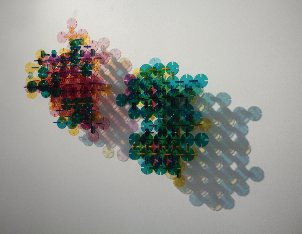 Everything is Connected II Acrylic Wall Sculpture Melissa Borrell Design