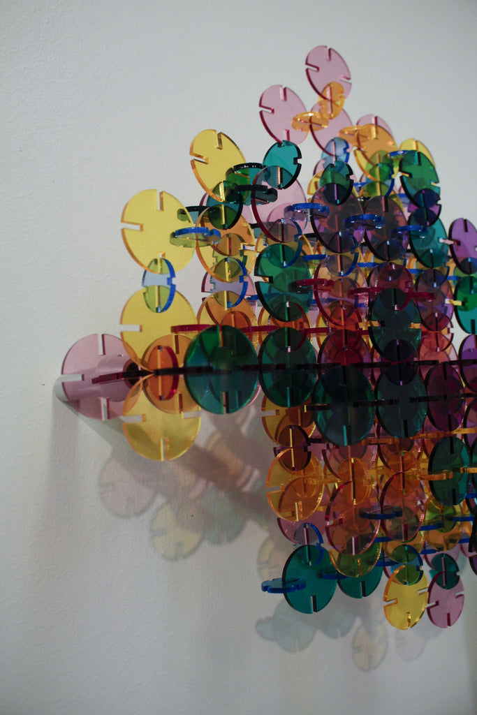 Everything is Connected II Acrylic Wall Sculpture Melissa Borrell Design