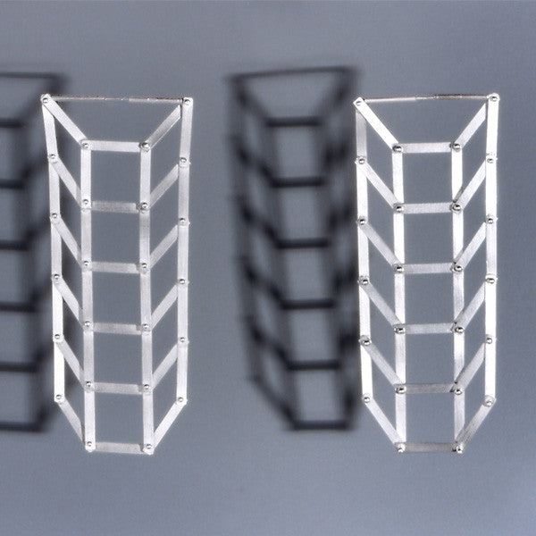 Grid Earrings - Melissa Borrell Design