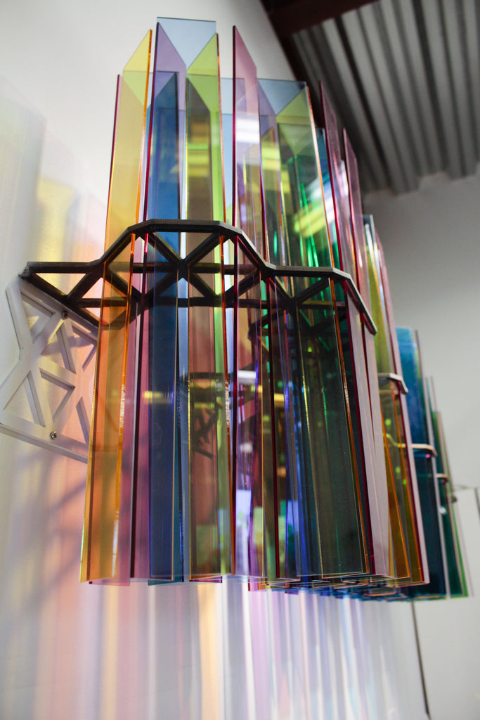 Prismatic Wall Sculpture Denver Melissa Borrell