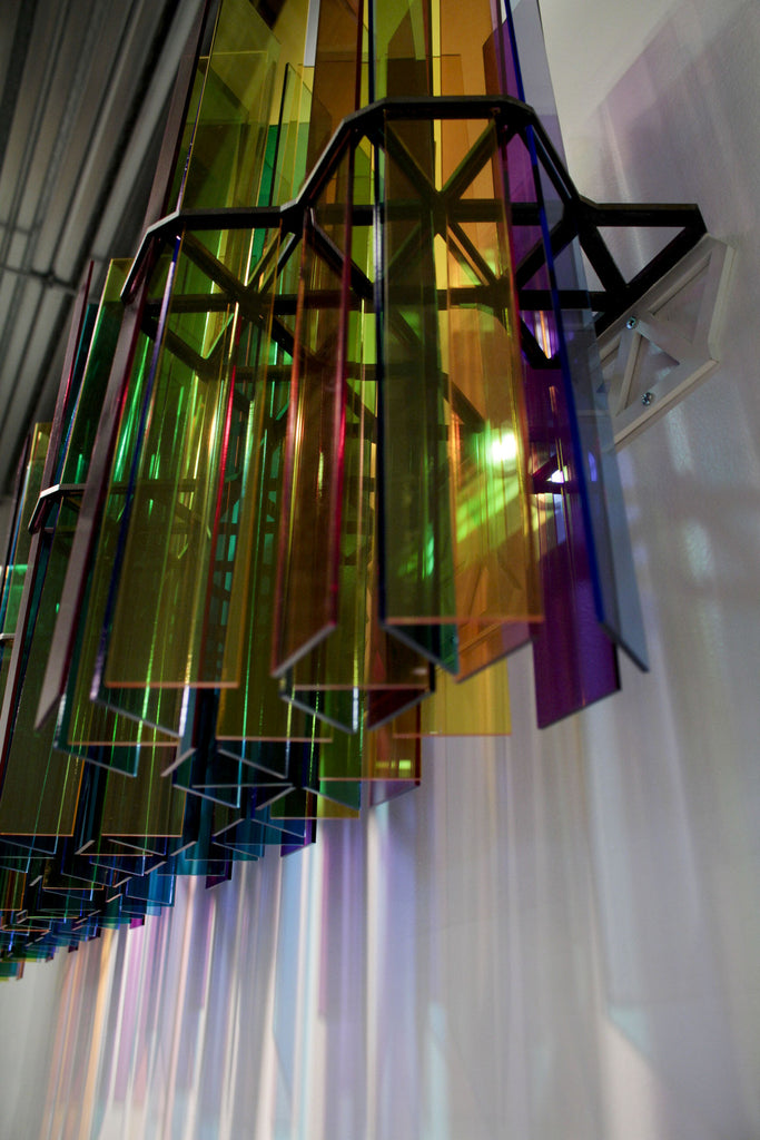 Prismatic Wall Sculpture Denver Melissa Borrell